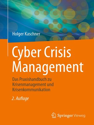 cover image of Cyber Crisis Management
